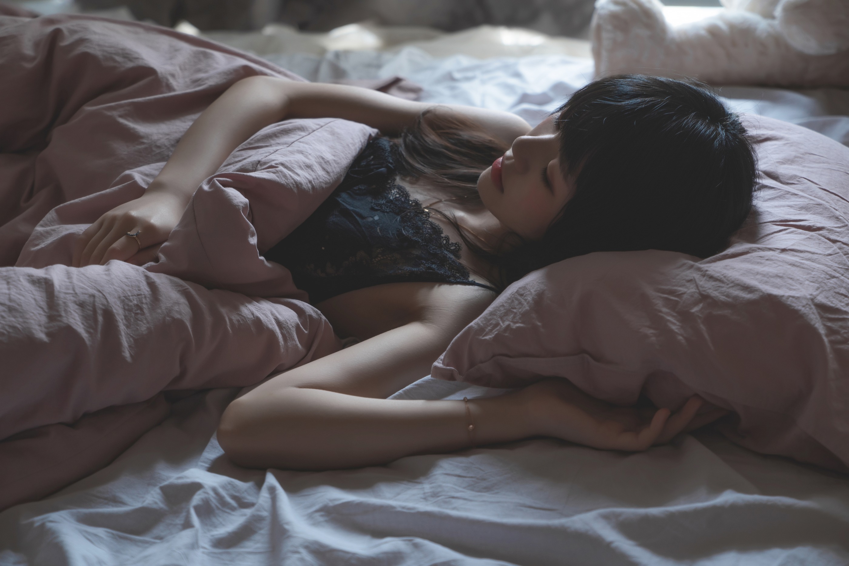 图片[1]-桜桃喵 – NO.065 暮(黑裙×妹抖) [48P]-XikXak
